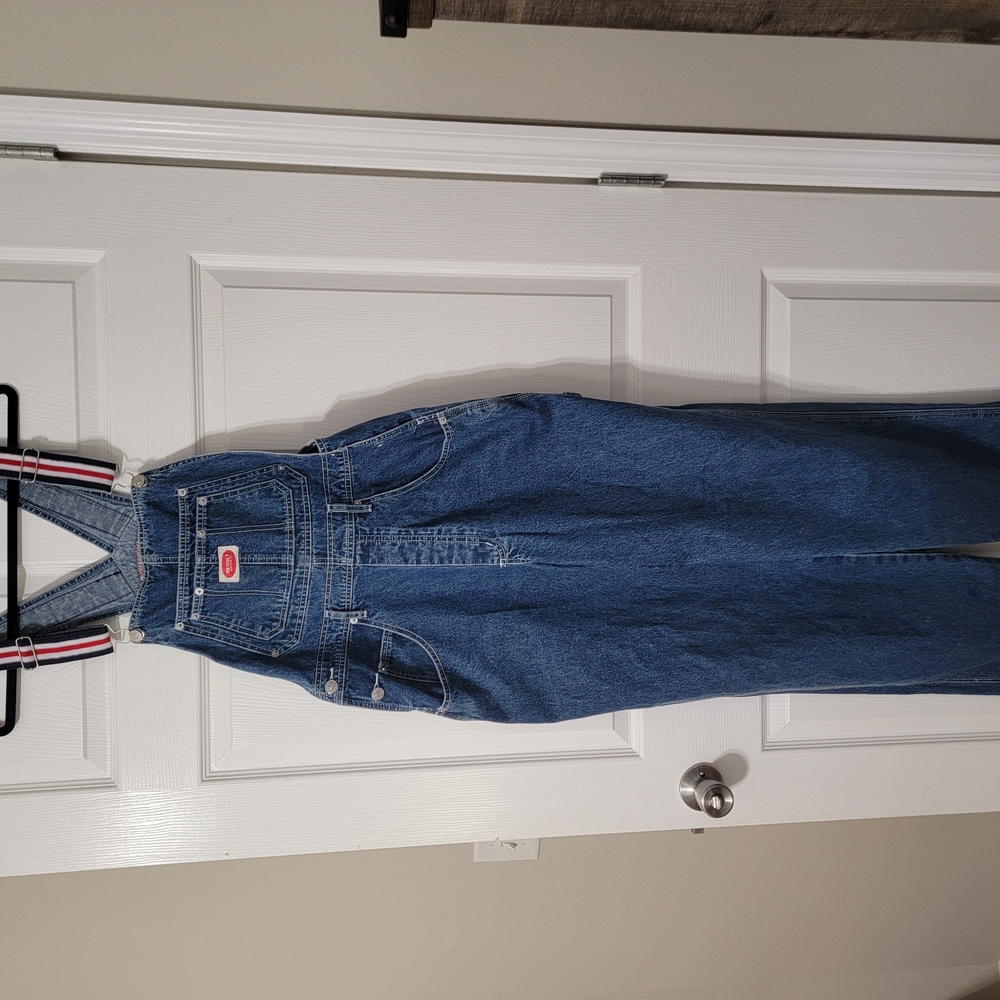 Revolt Blue Denim Overalls Vintage